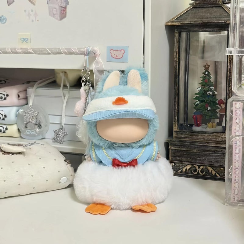VVQUI 2026 New 17cm (6.7 inch) Fashion Doll Clothing Set. Cute Duck-Themed Jumpsuit with Adorable Accessories. Perfect for Styling Your Fashion Doll - Image 3